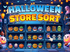 খেলা Halloween Store Sort