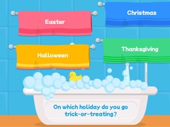 খেলা Kids Quiz: Trick Or Trivia