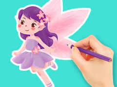 খেলা Coloring Book: Flower Fairy