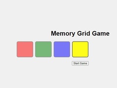 খেলা Memory Grid