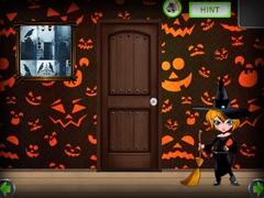 খেলা Amgel Halloween Room Escape 37