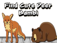 খেলা Find Cute Deer Bambi