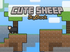 খেলা Cute Sheep Skyblock