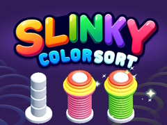 খেলা Slinky Color Sort