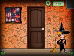 খেলা Amgel Halloween Room Escape 38
