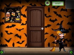 খেলা Amgel Halloween Room Escape 39