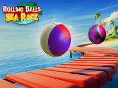 খেলা Rolling Balls Sea Race