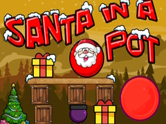 খেলা Santa In a Pot