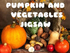 খেলা Pumpkin and Vegetables Jigsaw