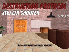 খেলা Destruction Protocol Stealth Shooter