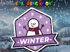 খেলা Coloring book Winter 