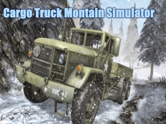 খেলা Cargo Truck Montain Simulator