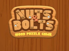খেলা Nuts & Bolts Wood Puzzle Game