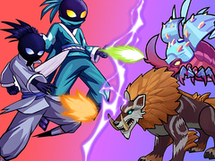 খেলা Stick Ninja Survival