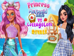 খেলা Princess Cottage Core vs Mermaid Core Rivals