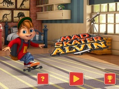 খেলা Mad Skater Alvin