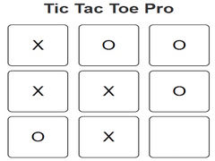 খেলা Tic Tac Toe Pro