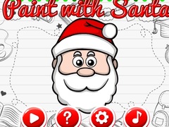 খেলা Paint With Santa
