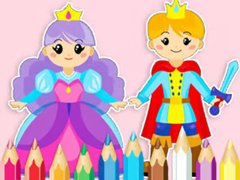খেলা Coloring Book: Sweet Royal Date