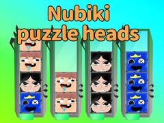খেলা Nubiki Puzzle Heads