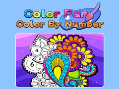 খেলা Color Fan: Color By Number