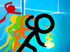 খেলা Stickman vs Zombies: Epic Fight