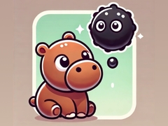 খেলা Hide Moodeng Hippo!