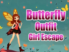 খেলা Butterfly Outfit Girl Escape