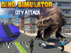 খেলা Dino Simulator City Attack