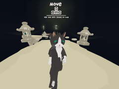 খেলা Cat Warrior Parkour