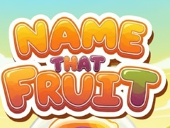 খেলা Name That Fruit