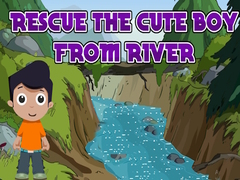 খেলা Rescue the Cute Boy from River