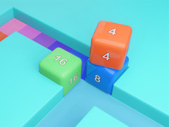 খেলা Maze Cube 2048
