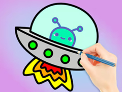খেলা Coloring Book: Galaxy Wander