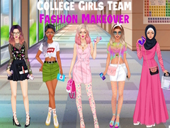 খেলা College Girls Team Fashion Makeover
