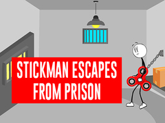 খেলা Stickman Escapes From Prison