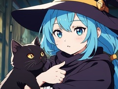 খেলা Witchy And The Puzzle Adventures