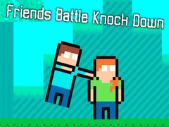 খেলা Friends Battle Knock Down