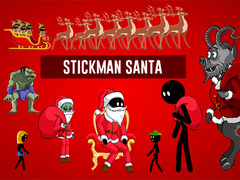 খেলা Stickman Santa