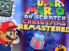 খেলা Super Mario on Scratch Christmas Remastered