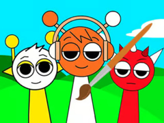 খেলা Coloring Book: Sprunki Friends
