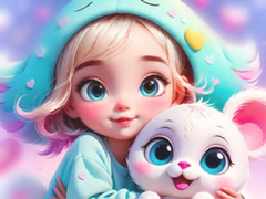 খেলা Jigsaw Puzzle: Sweet Baby