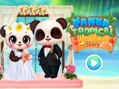 খেলা Panda Tropical Wedding Story