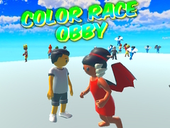 খেলা Color Race Obby