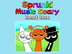 খেলা Sprunki Music Scary Beat Box