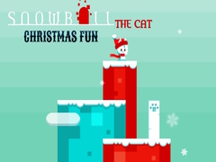 খেলা Snowball The Cat Christmas Fun