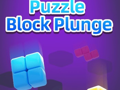 খেলা Puzzle Block Plunge