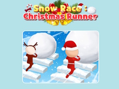 খেলা Snow Race: Christmas Runner 