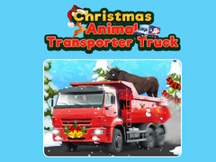খেলা Christmas Animal Transporter Truck