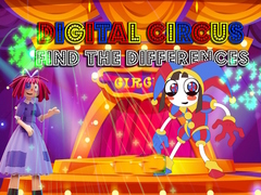 খেলা Digital Circus Find The Differences